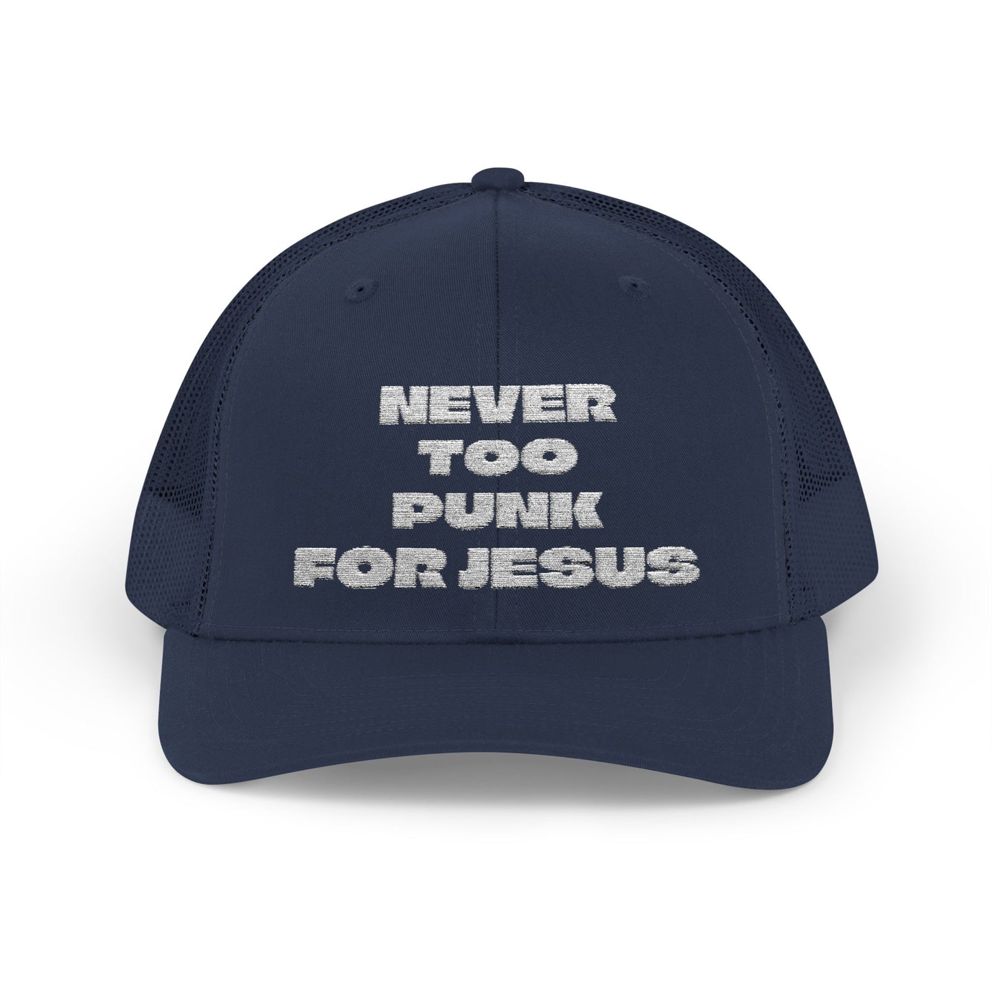 Never Too Punk Rock For Jesus Trucker