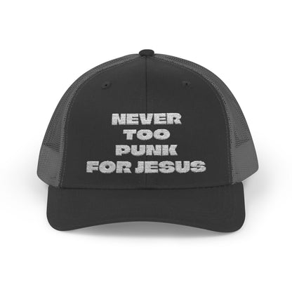 Never Too Punk Rock For Jesus Trucker