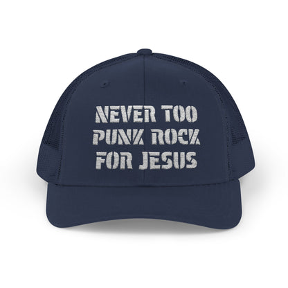 Never Too Punk Rock For Jesus Trucker