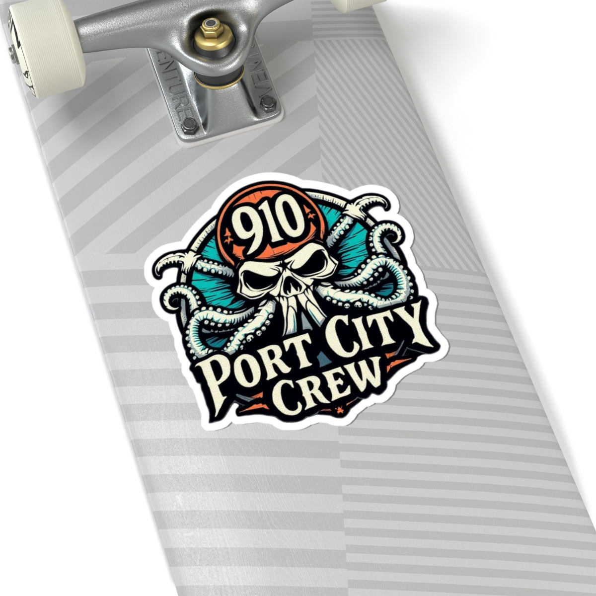 Port City Crew Die Cut Sticker