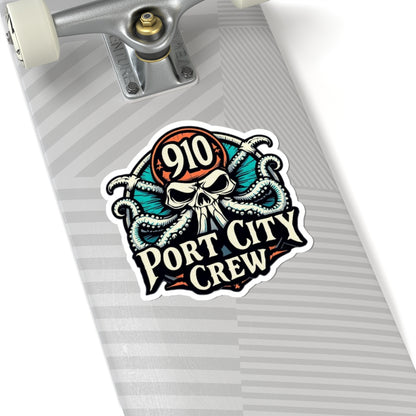Port City Crew Die Cut Sticker