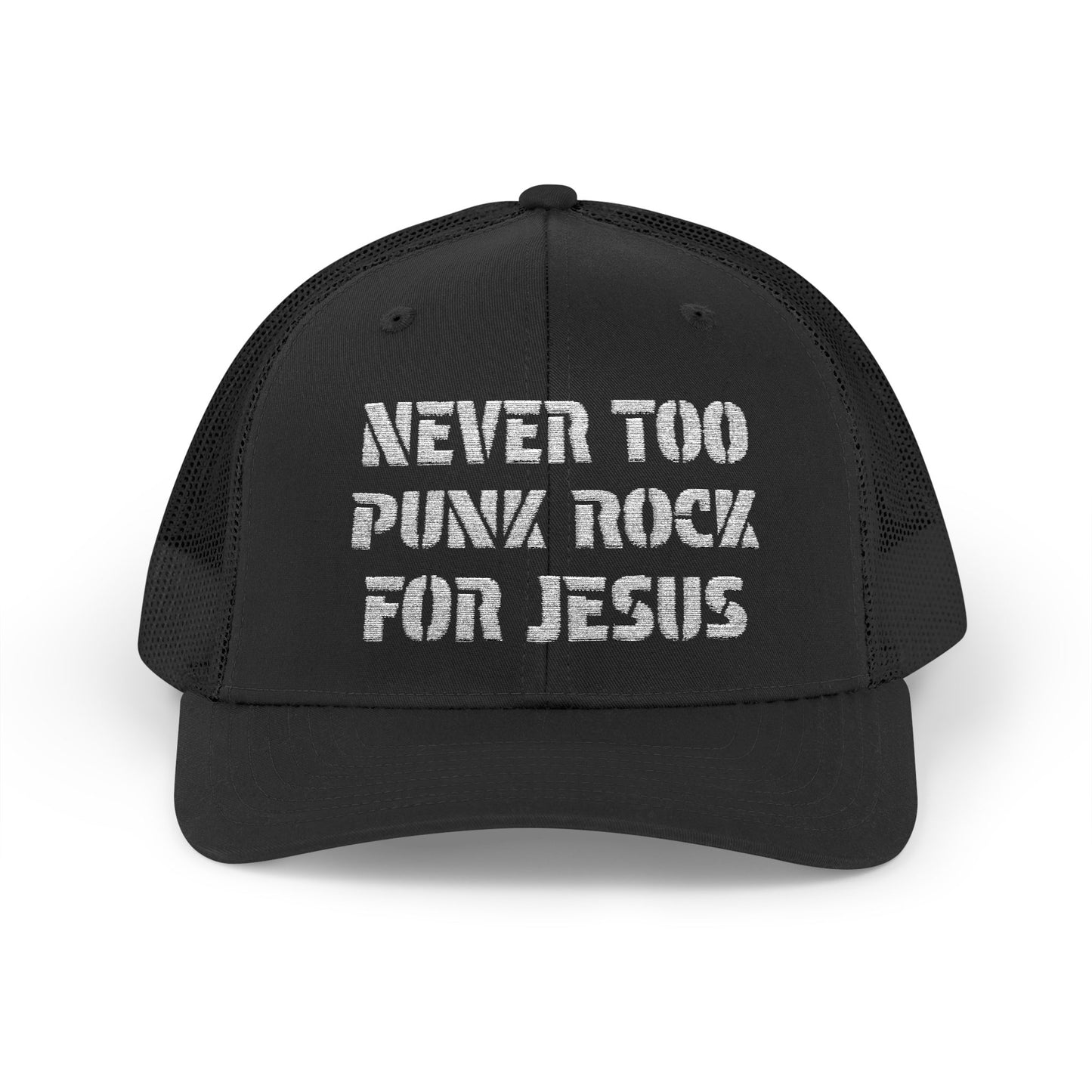 Never Too Punk Rock For Jesus Trucker
