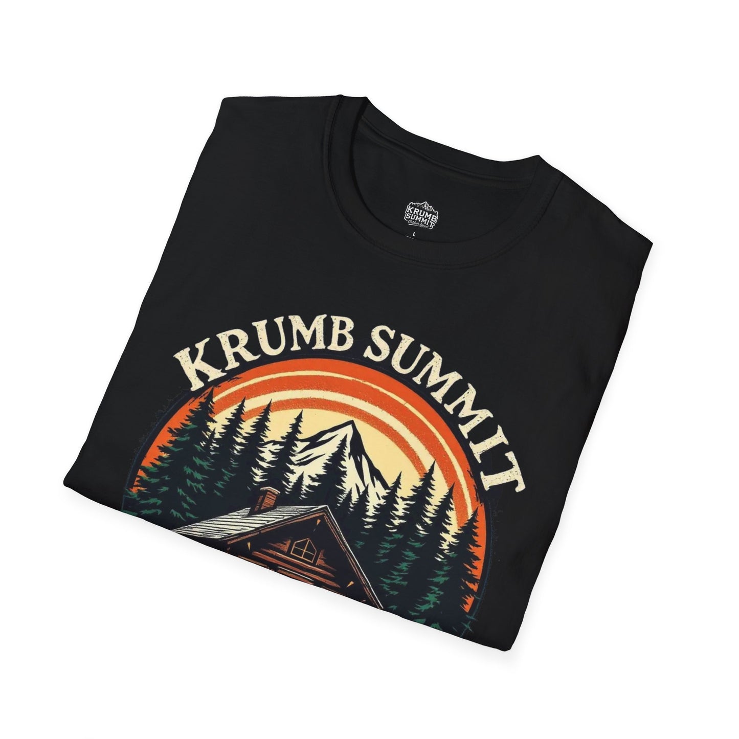 Krumb Summit LogCabin Unisex Tee