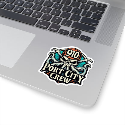 Port City Crew Die Cut Sticker