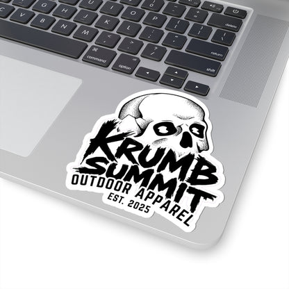 Krumb Summit Skull Die Cut Sticker