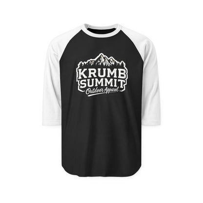 Krumb Logo Unisex 3/4 Sleeve Tee