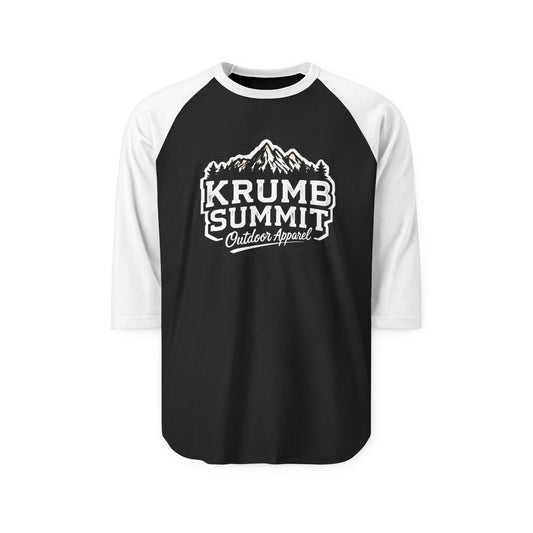 Krumb Logo Unisex 3/4 Sleeve Tee