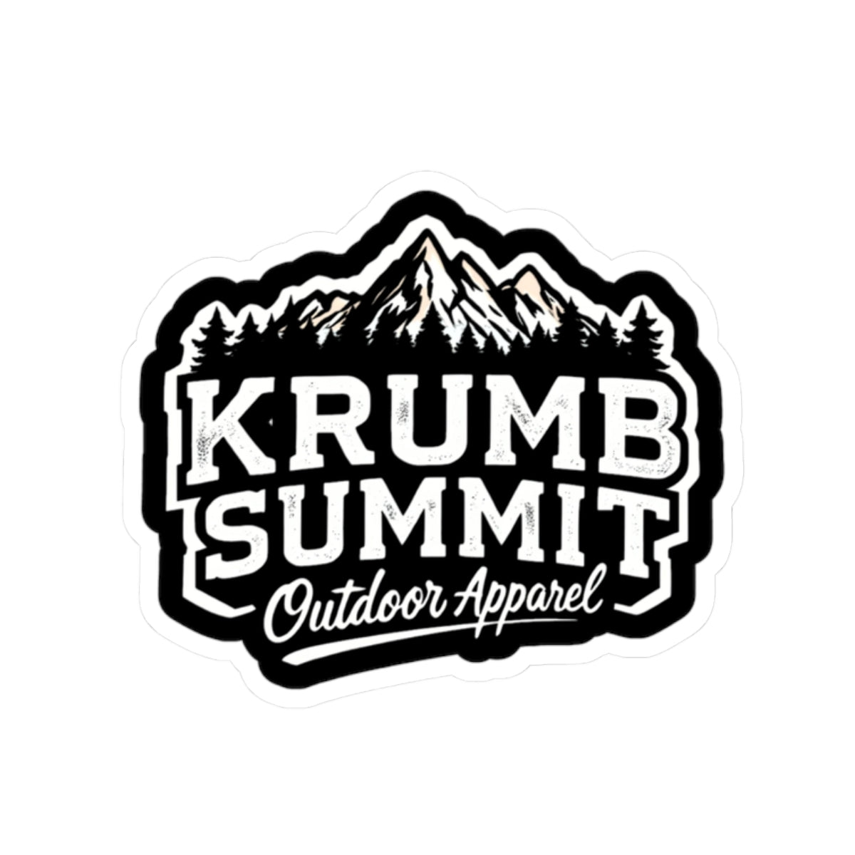 Krumb Logo Die Cut Sticker