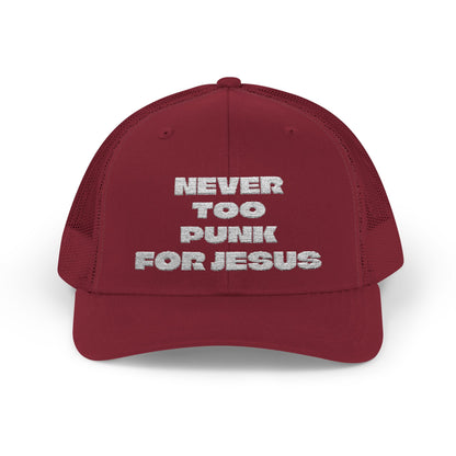 Never Too Punk Rock For Jesus Trucker