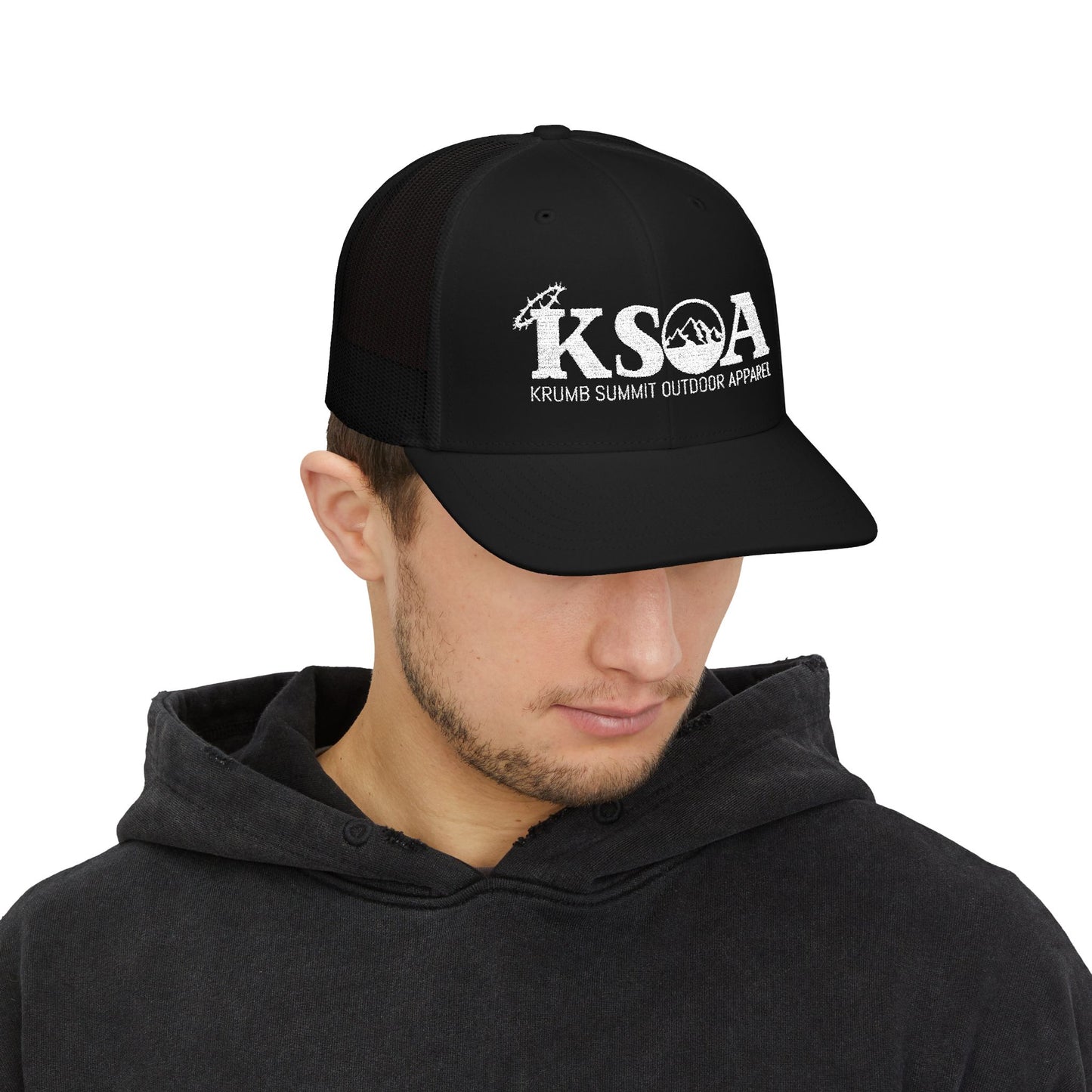 Krumb Summit Logo Trucker