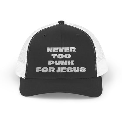 Never Too Punk Rock For Jesus Trucker